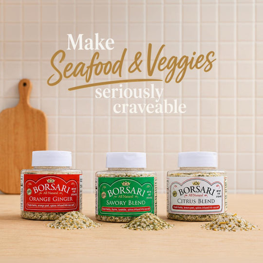 Borsari Seafood 3 Stack banner